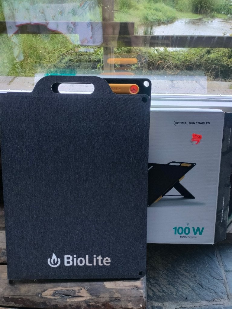 Panneau solaire biolite 100w neuf, Enlèvement ou Envoi, Neuf, Panneau, 200 watts-crêtes ou plus