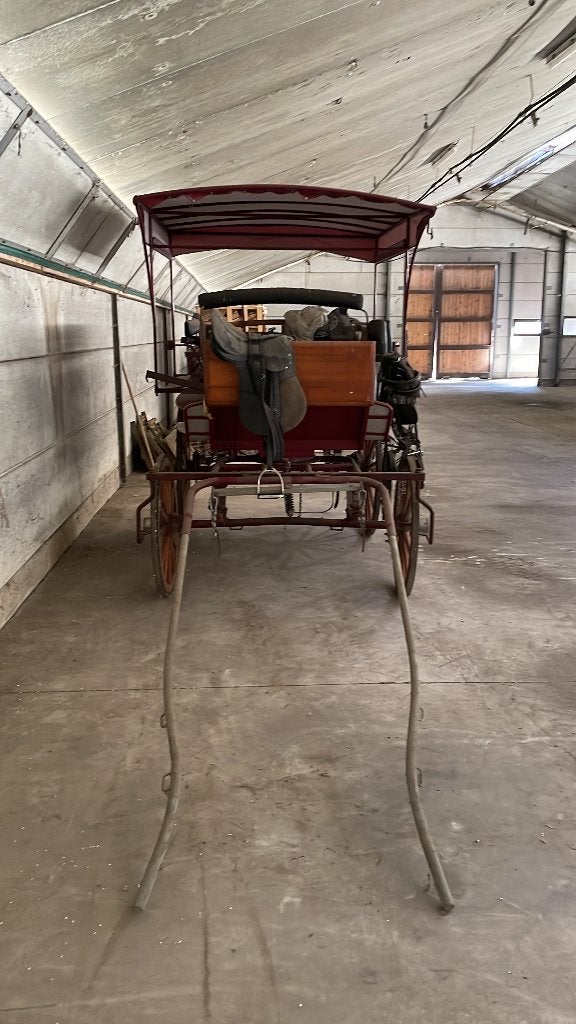 Koets, Dieren en Toebehoren, Zo goed als nieuw, Wagonette, Paard, Gesloten