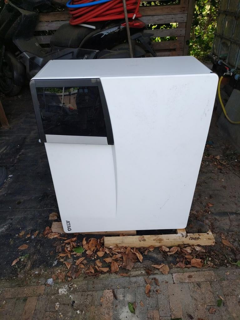 Atag gas cv wand ketel + warm water + expansievat, Ophalen