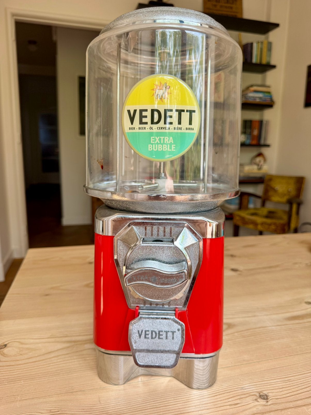 Vedett Kauwgomballen Automaat, Verzamelen, Ophalen of Verzenden, Zo goed als nieuw