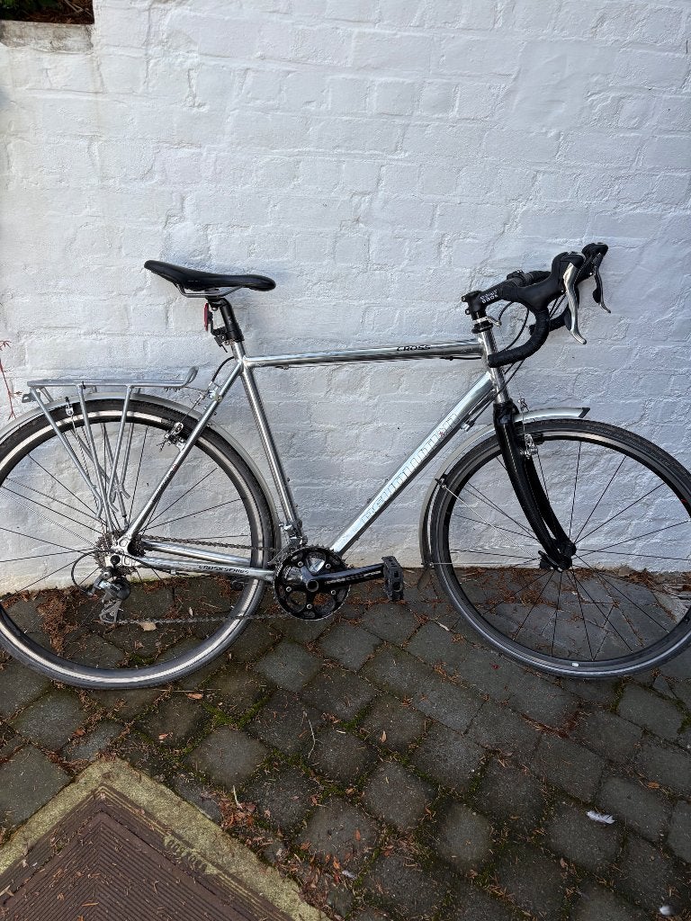 Revolution Cross herenfiets, Fietsen en Brommers, Gebruikt, Velgrem, Versnellingen, 65 cm of meer