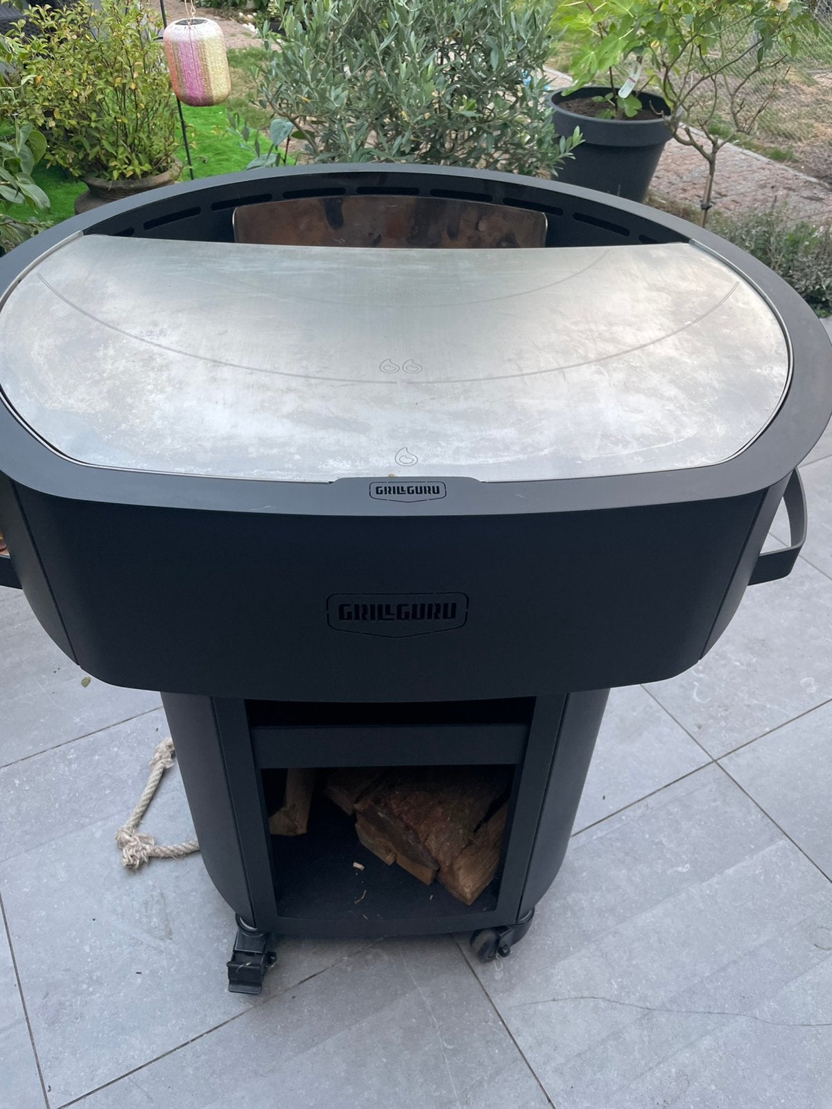 Grill guru plancha, Ophalen, Zo goed als nieuw