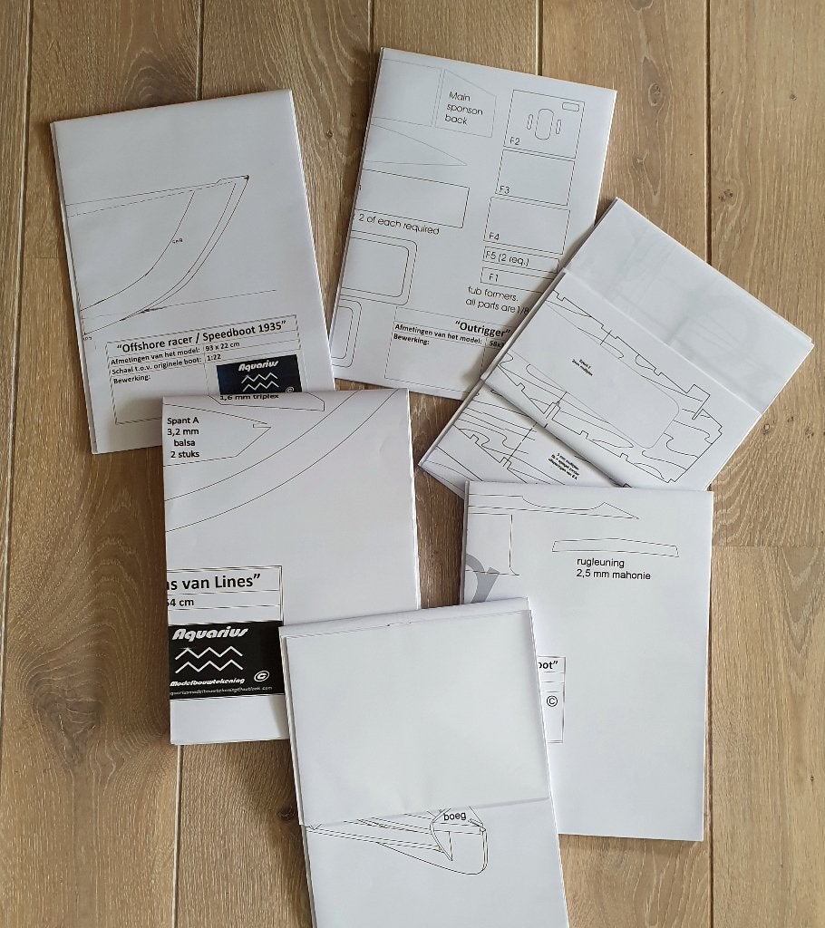 plans de construction de maquettes de bateaux en bois, Hobby & Loisirs créatifs, Envoi, Neuf