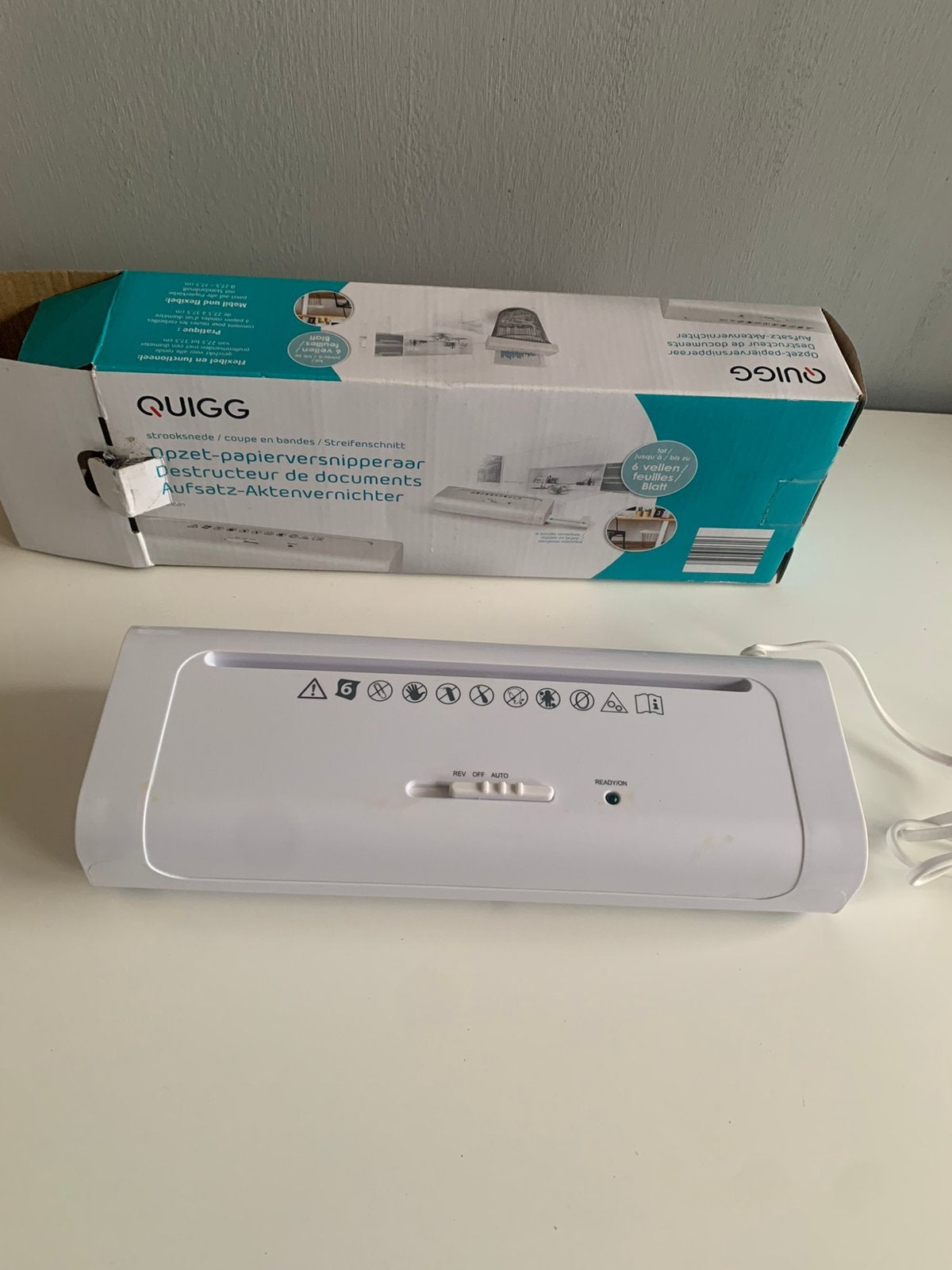 Destructeur de documents, Divers, Accessoires de bureau, Enlèvement ou Envoi, Neuf