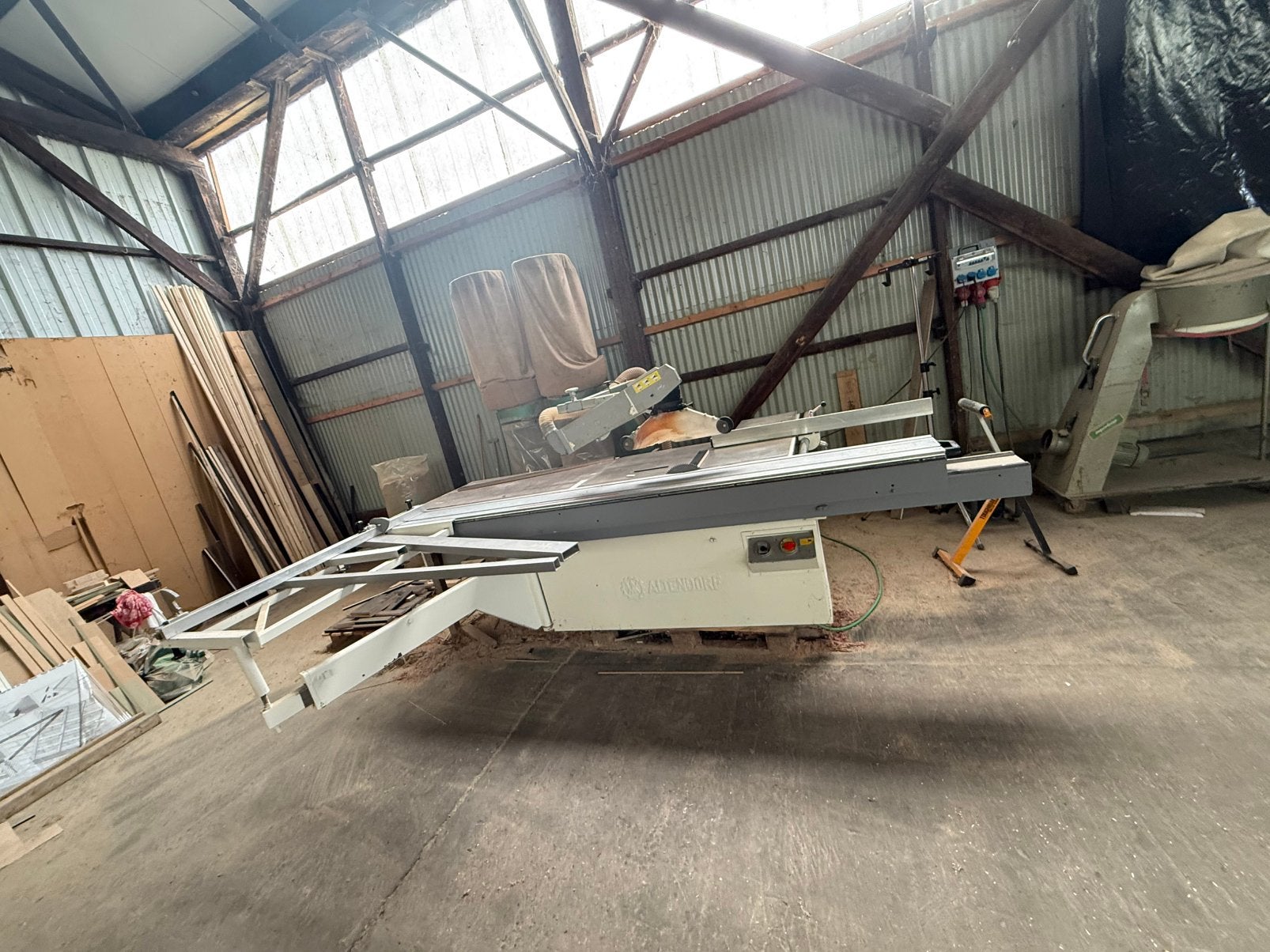 Altendorf f90 paneelzaag met voorritser, Enlèvement