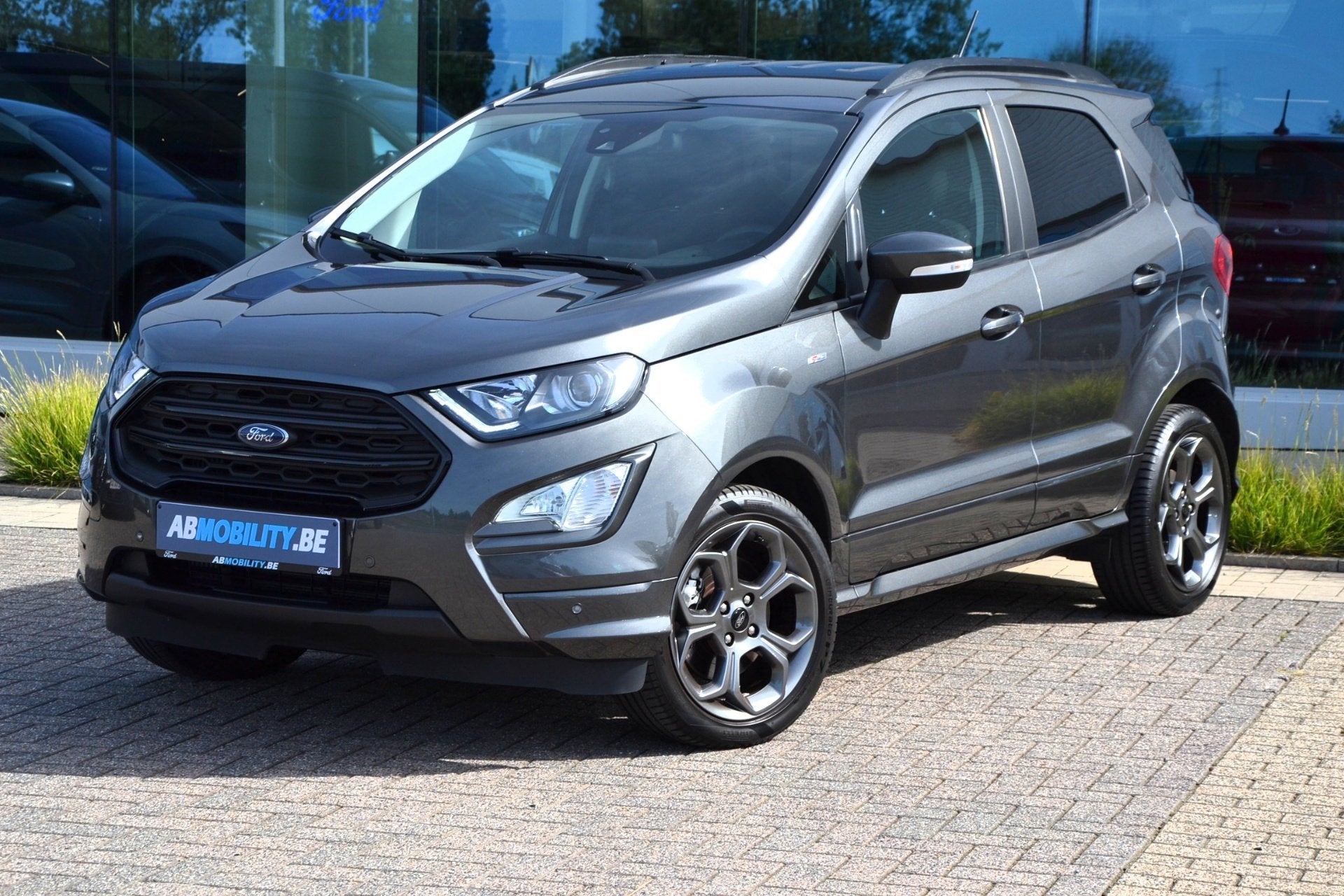 Ford EcoSport ST Line 1.0i Ecoboost (bj 2023), Auto's, Gebruikt, Leder en Stof, Bedrijf, SUV of Terreinwagen