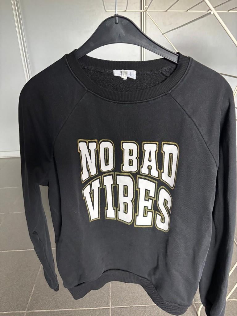 sweater Zwart, PiP'Ha, Enlèvement ou Envoi, Porté, Noir