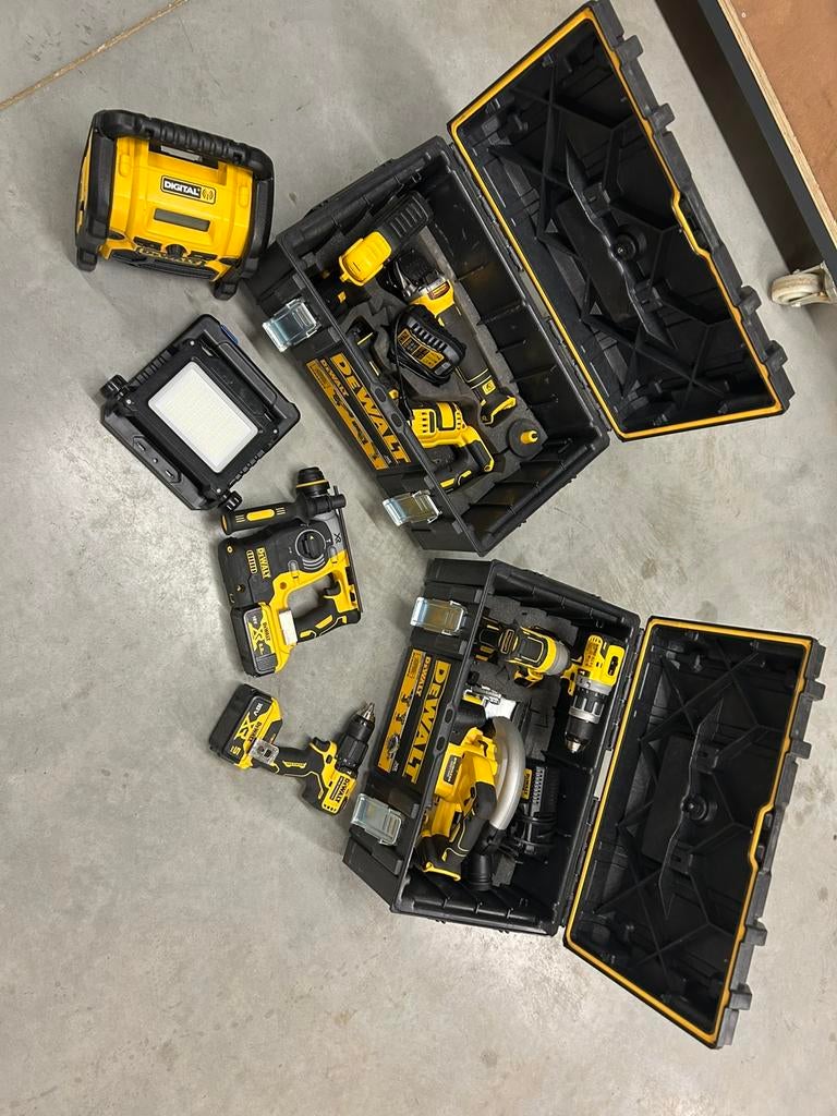 Dewalt set 18 v zo goed als nieuw, Ophalen, Zo goed als nieuw