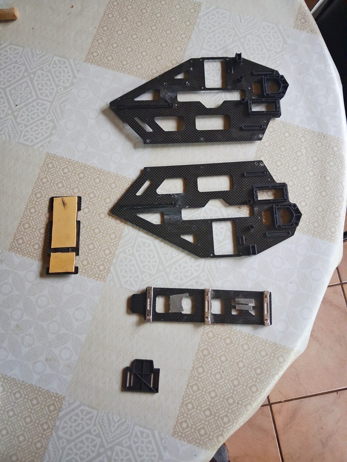 trex 500 spare parts, Hobby en Vrije tijd, Ophalen of Verzenden, Gebruikt, Elektro, Helikopter