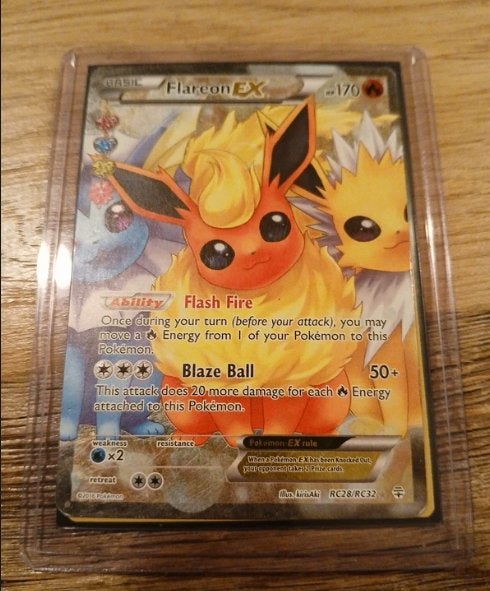 Flareon EX RC28/RC32, Hobby & Loisirs créatifs, Enlèvement ou Envoi, Utilisé, Cartes en vrac, Foil