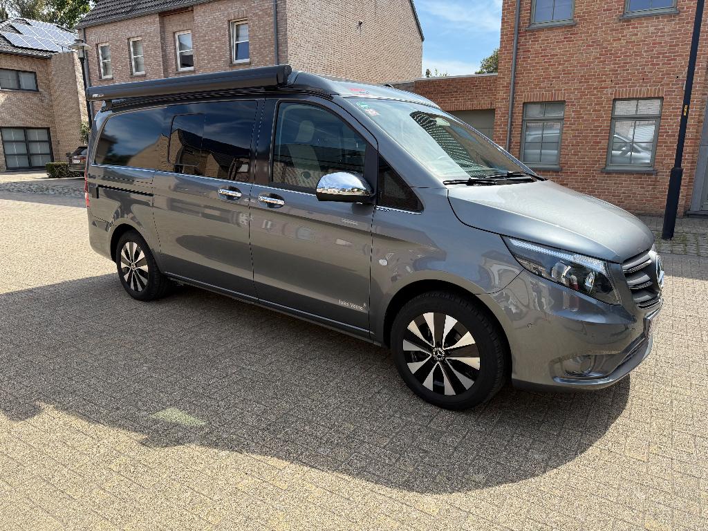 Westfalia Jules Verne 4x4 190pk Vito Avangarde 2023, Caravans en Kamperen, Mobilhomes, Automaat, Chemisch toilet, Diesel, Westfalia