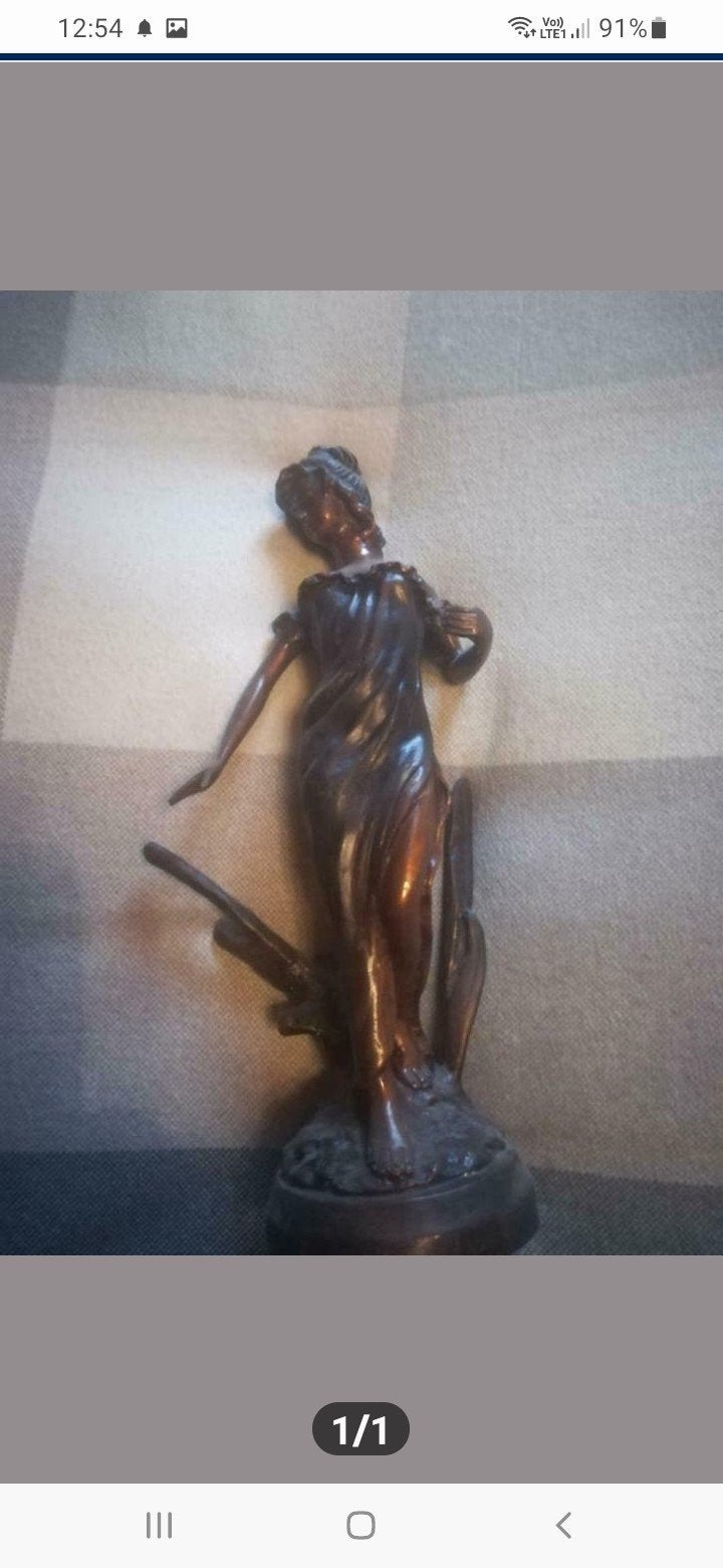 Bronzen beeld, Antiek en Kunst, Ophalen