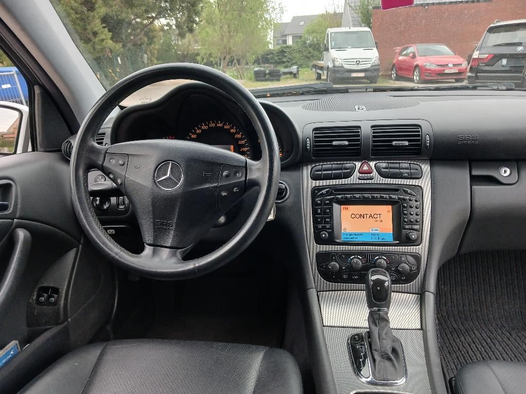 MERCEDES C220 2200CC DIESEL/AUTOMAAT/90.000KM, Auto's, Automaat, Zwart, Bedrijf, Diesel