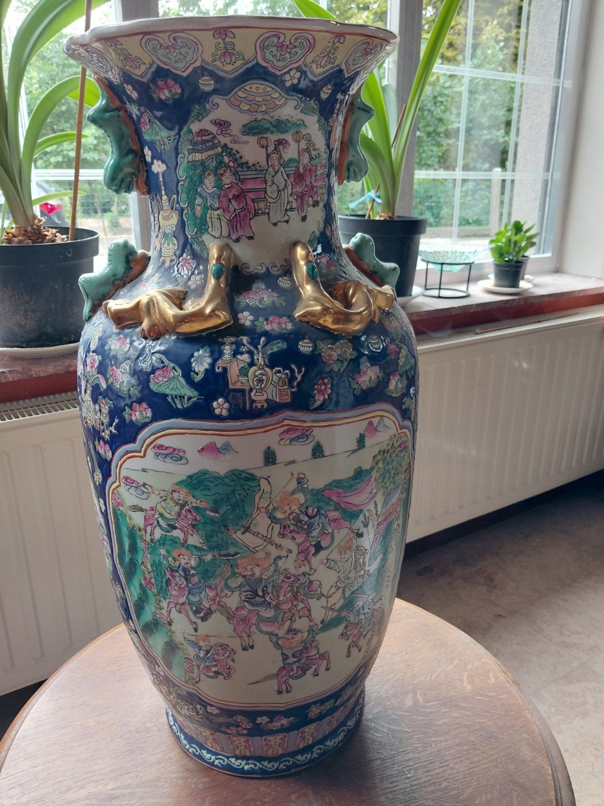 Vase bleu chinois, Antiquités & Art, Antiquités | Vases, Enlèvement