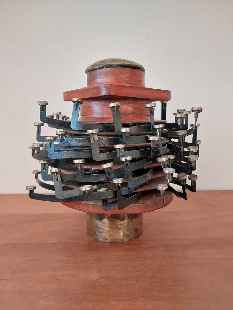 Unieke assemblage van Willy Segers, Antiek en Kunst, Ophalen, Beeld