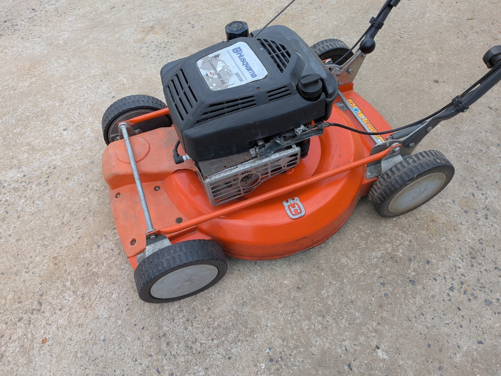 Husqvarna M53S zelftrekkende grasmaaier, Tuin en Terras, Ophalen, Cirkelmaaier, Gebruikt, Mulchfunctie