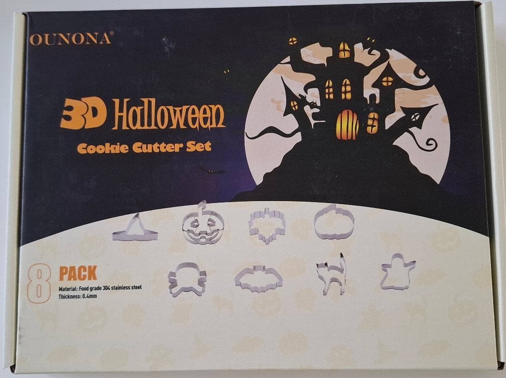 HALLOWEEN moules cookie 3D, Hobby & Loisirs créatifs, Enlèvement ou Envoi, Neuf, Article de fête
