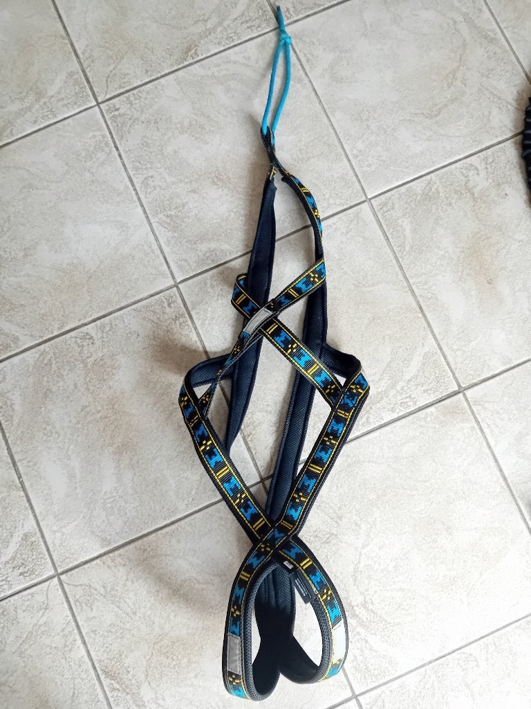 KIT Cani-mountainbike, fietsstuur - harnas - Rowerland line, Ophalen, Zo goed als nieuw, Hondentuig