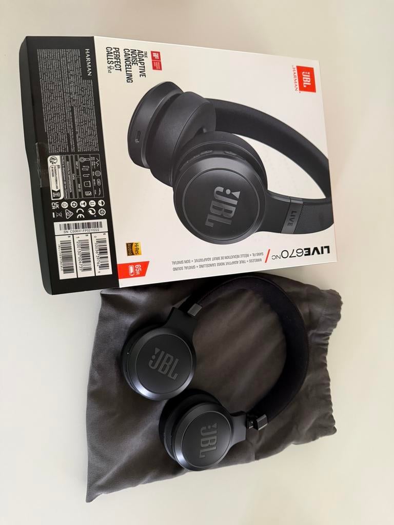 JBL Live 670NC – Nieuw, ongeopend – Noise Cancelling, Overige merken, Nieuw, Ophalen of Verzenden, Over oor (circumaural)