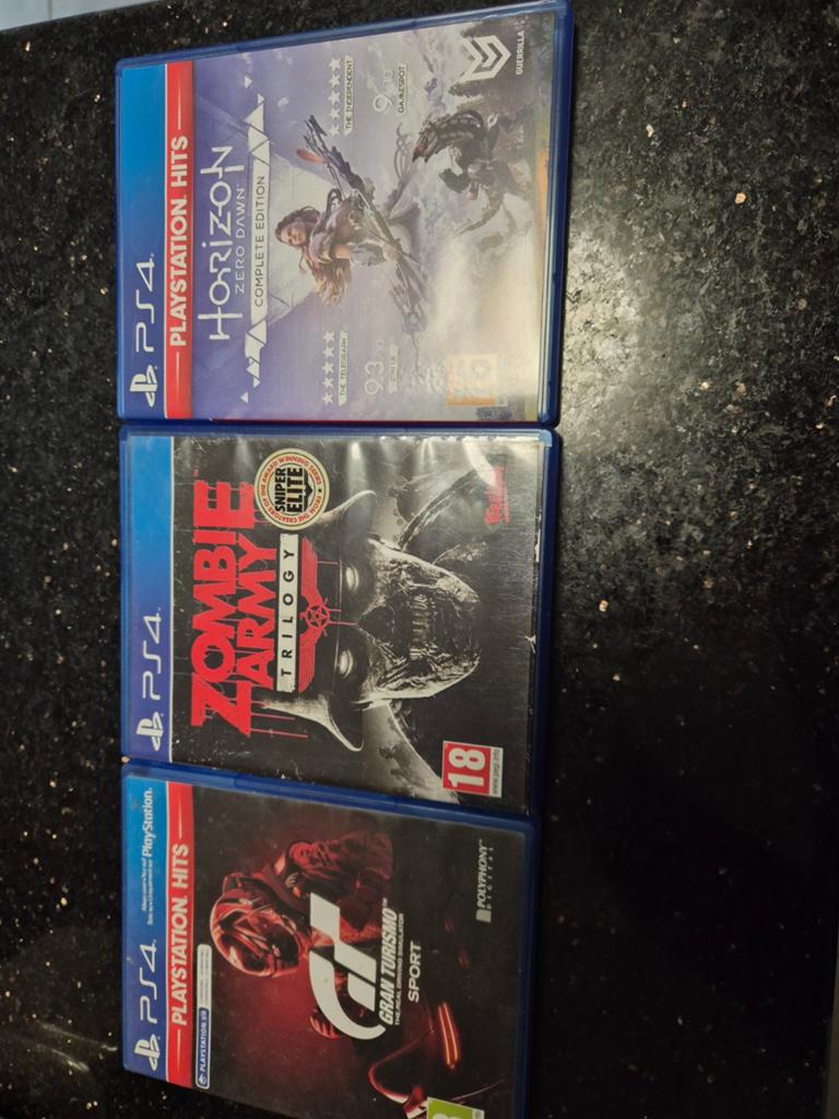 3 playstation  4 spellen, Games en Spelcomputers, Spelcomputers | Sony PlayStation 4, Ophalen of Verzenden