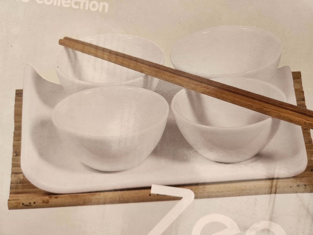 2 sets à diner asiatique (8 pièces), Enlèvement, Neuf, Asiatique, Service complet