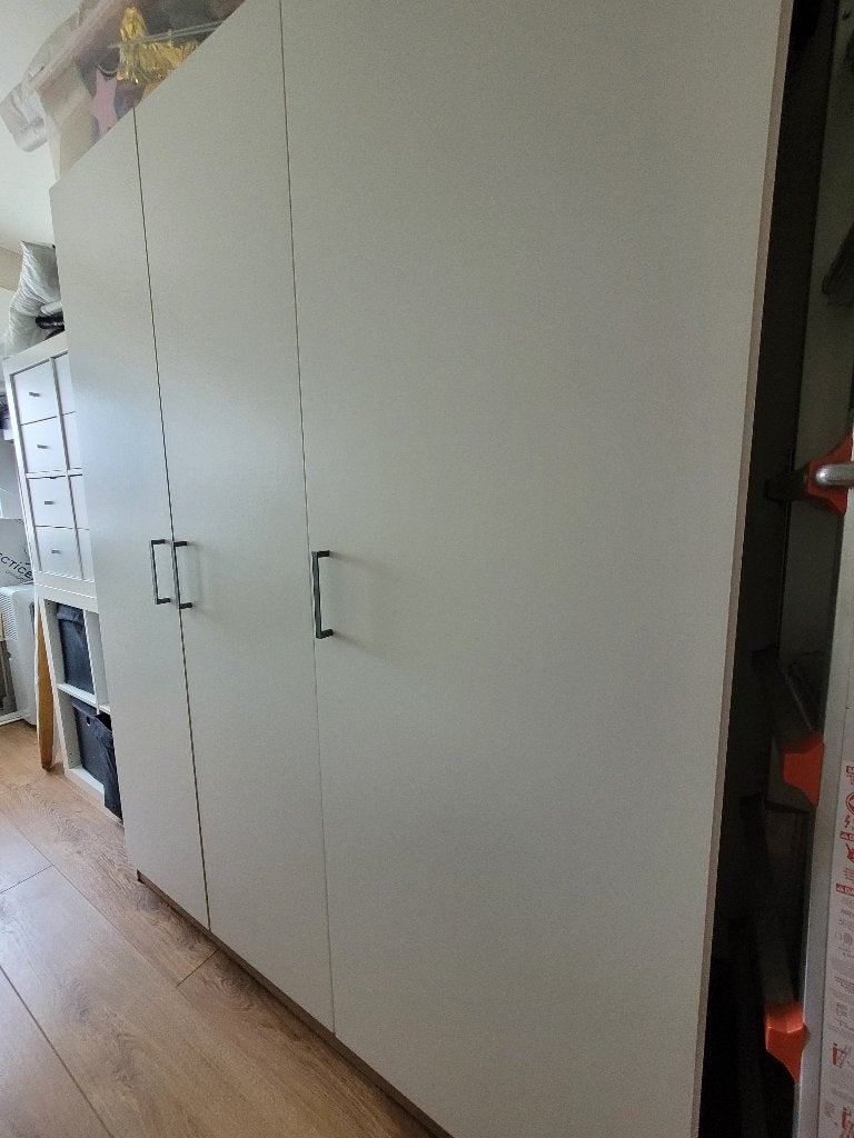 Kleerkast, Ophalen, Gebruikt, 100 tot 150 cm, Met plank(en)