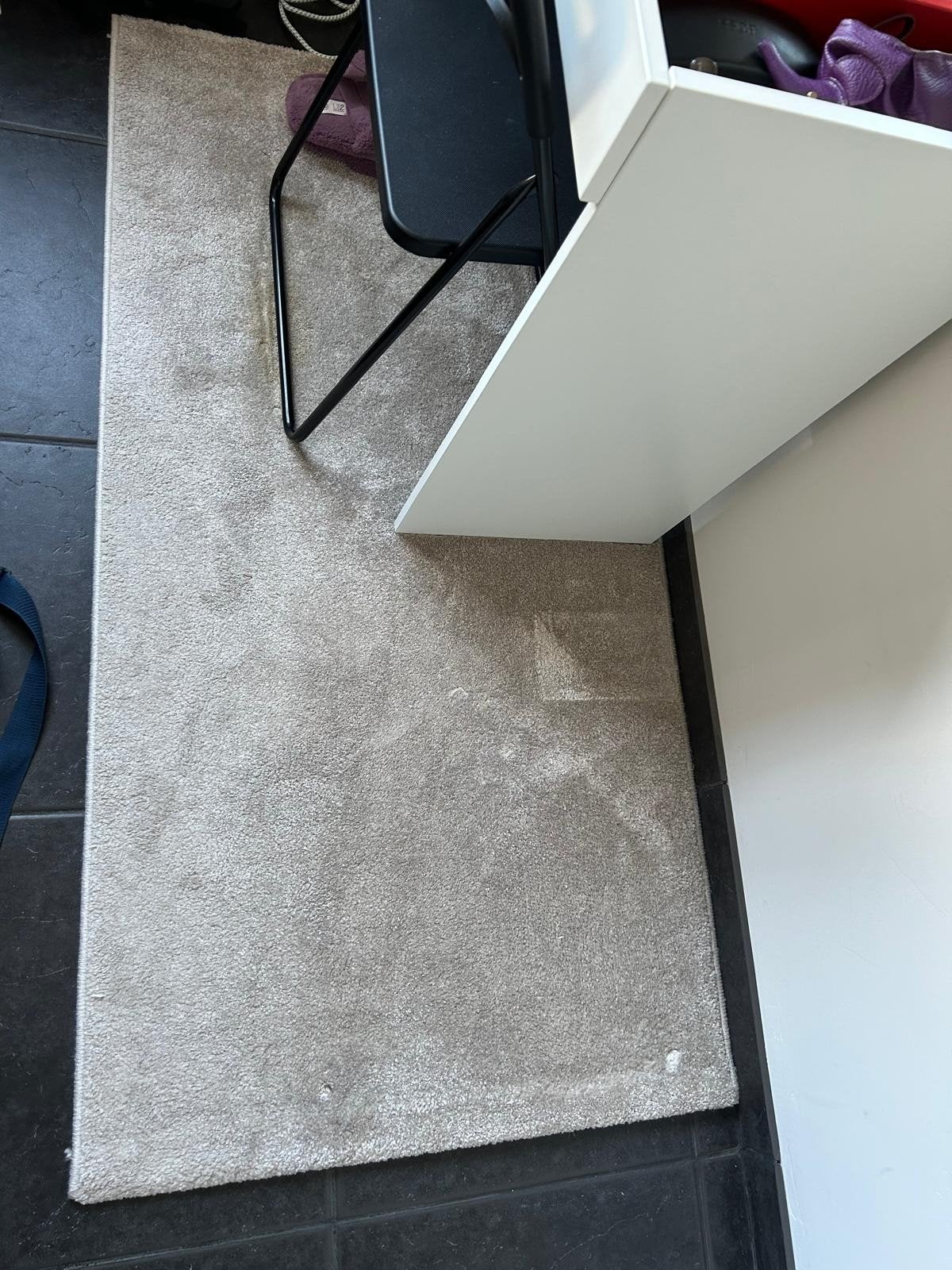 Beige vloerkleed 80 x 150 cm, Maison & Meubles, Moins de 5 m², Beige, Enlèvement, Basic