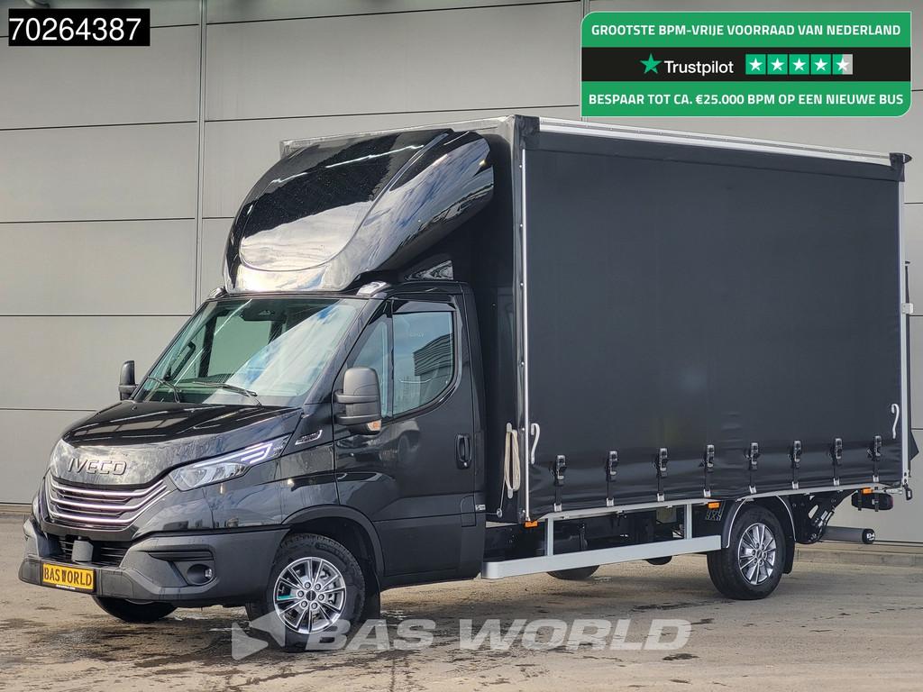 Iveco Daily 35S18 BPM VRIJ! 3.0L 180PK Automaat Schuifzeilen, Auto's, Automaat, Stof, Euro 6, 4 cilinders
