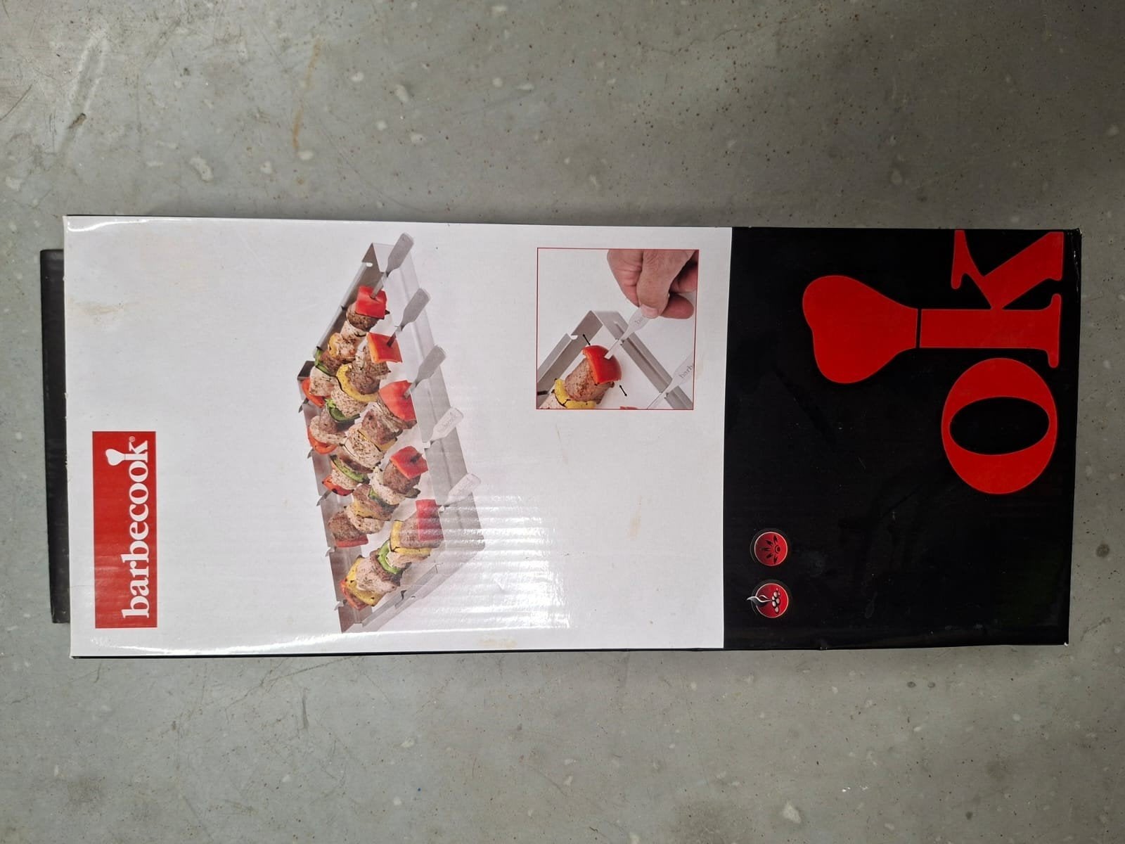 Barbecook brochettehouder, Ophalen
