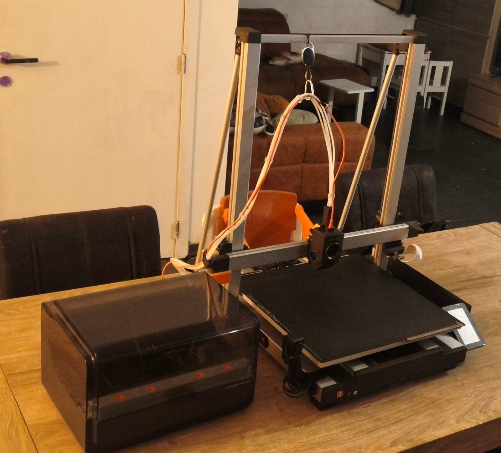 anycubic kobra 3 max COMBO 3d printer, Computers en Software, 3D Printers, Zo goed als nieuw, Filament, Ingebouwde Wi-Fi, Ophalen