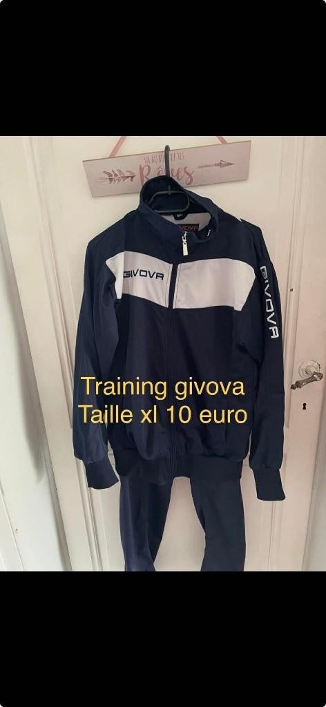 training homme sport, Football, Taille 56/58 (XL), Comme neuf, Enlèvement