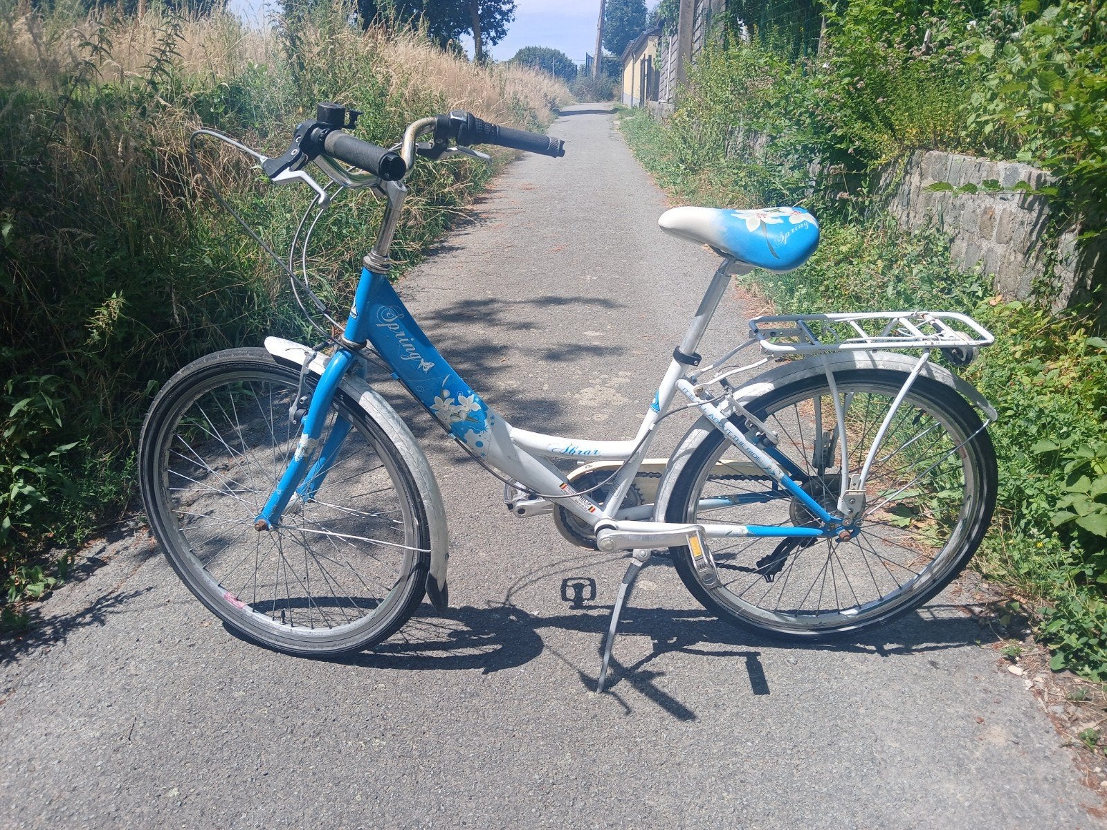 Meisjesfiets 5 tot 12 jaar, Ophalen