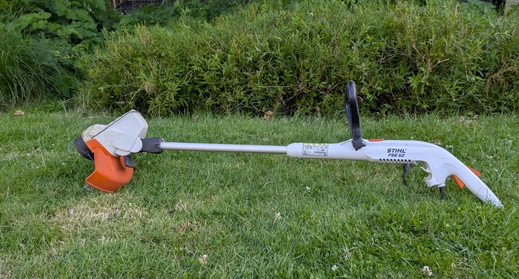 Stihl FSE 52 elektrische grastrimmer, Électrique, 30 à 50 cm, Utilisé, Enlèvement