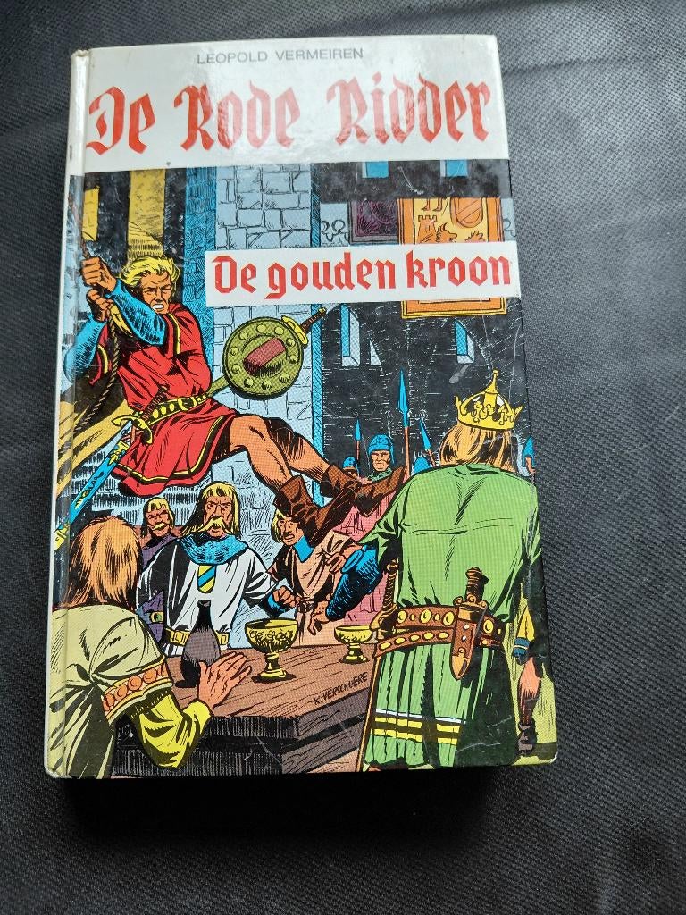 De Rode Ridder: De gouden kroon, Fiction, Leopold Vermeiren., Comme neuf, Enlèvement