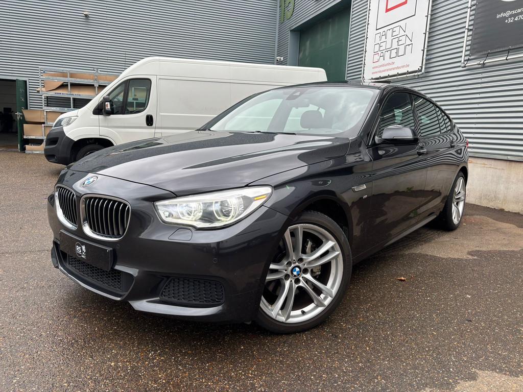 BMW 5 Serie 530 GT/X-Drive/M-Pack/168dkm/Full Optie/Gekeurd, Cuir, Entreprise, Carnet d'entretien, Noir