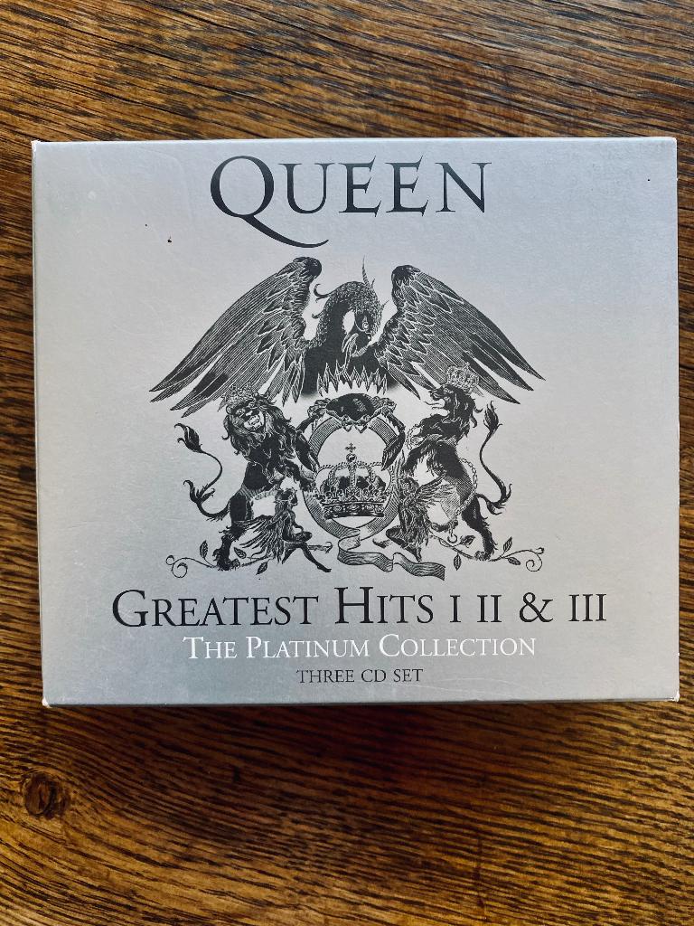QUEEN boxset: 3 CD's GREATEST HITS I II & III, Cd's en Dvd's, Ophalen of Verzenden, Zo goed als nieuw, Poprock