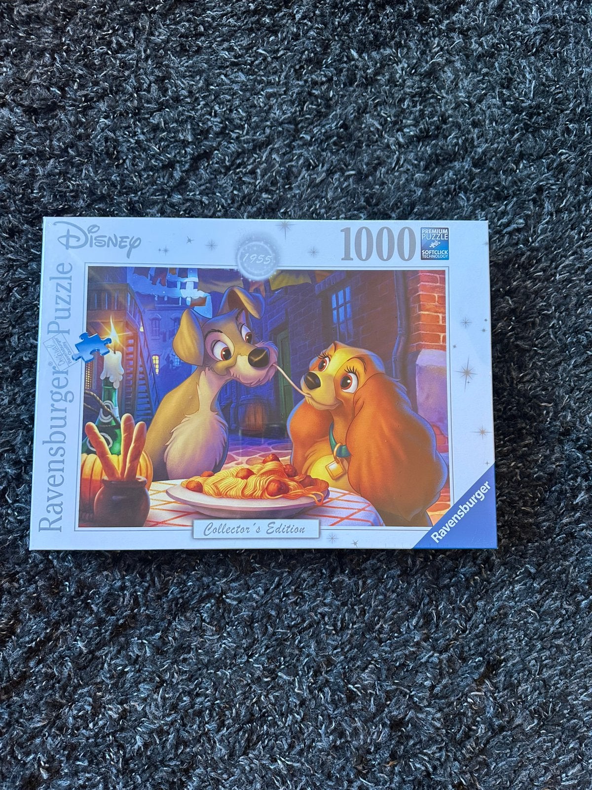 NIEUW! Disney Ravensburger puzzel lady en de vagebond, Hobby en Vrije tijd, Ophalen, 500 t/m 1500 stukjes, Nieuw, Legpuzzel