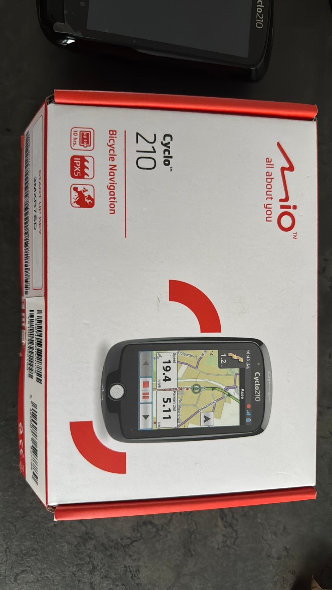 Mio cyclo 210, Fietsen en Brommers, Fietsaccessoires | Fietscomputers, Ophalen, GPS, Zo goed als nieuw
