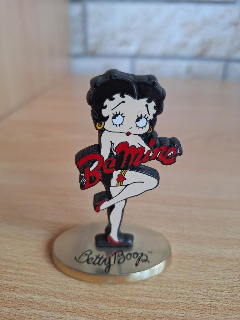 Betty boop vintage en métal, Collections, Enlèvement ou Envoi, Neuf, Humain
