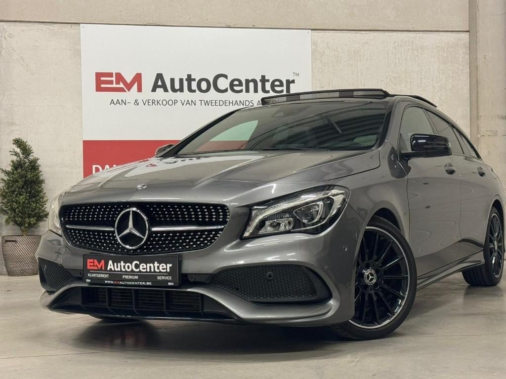Mercedes CLA 180 SB AMG Night Pakket Panorama-LED-Cruise, Auto's, Mercedes-Benz, Bedrijf, Te koop, CLA, Cruise Control, Open dak