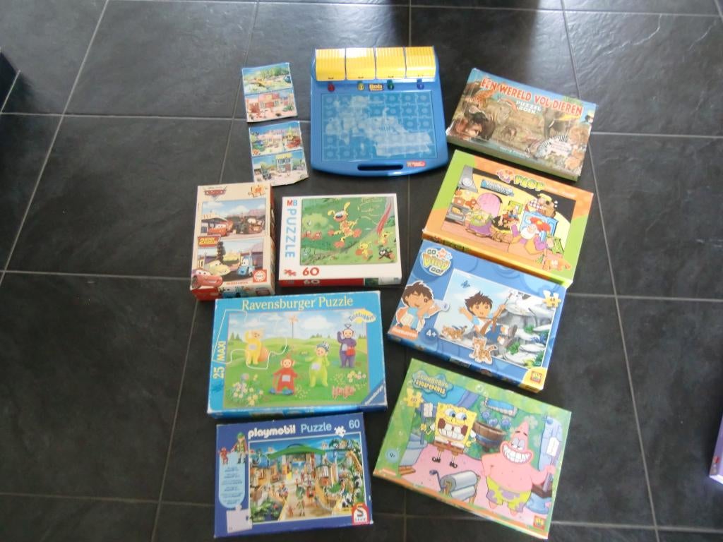 Puzzels en spellen., Kinderen en Baby's, Ophalen of Verzenden, Meer dan 50 stukjes, Zo goed als nieuw, 4 tot 6 jaar