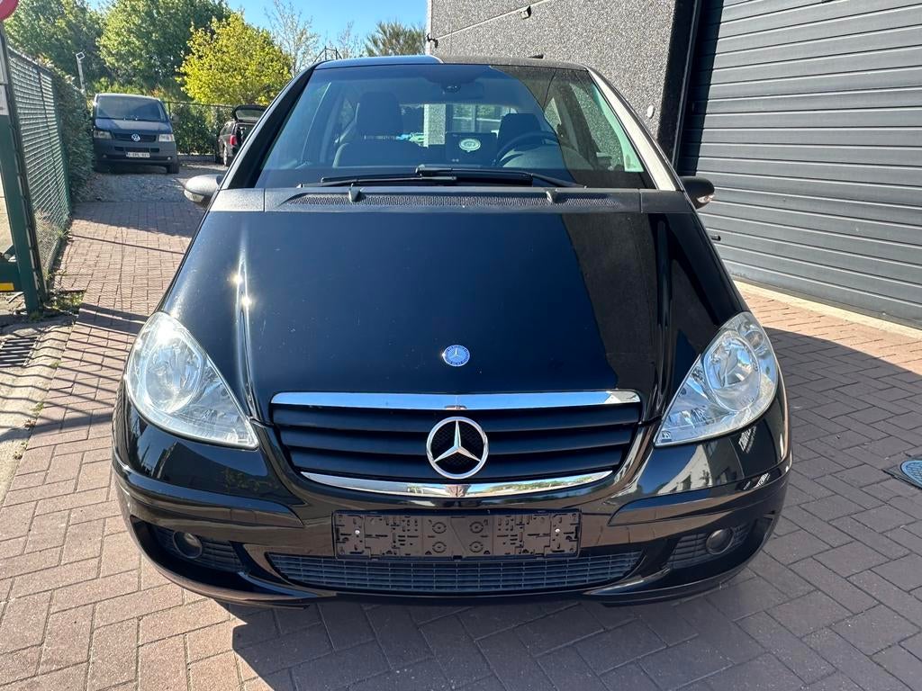 Mercedes A170 benzine, AUTOMAAT met GARANTIE en CarPlay, Auto's, Mercedes-Benz, Stof, Zwart, 4 cilinders, Bedrijf
