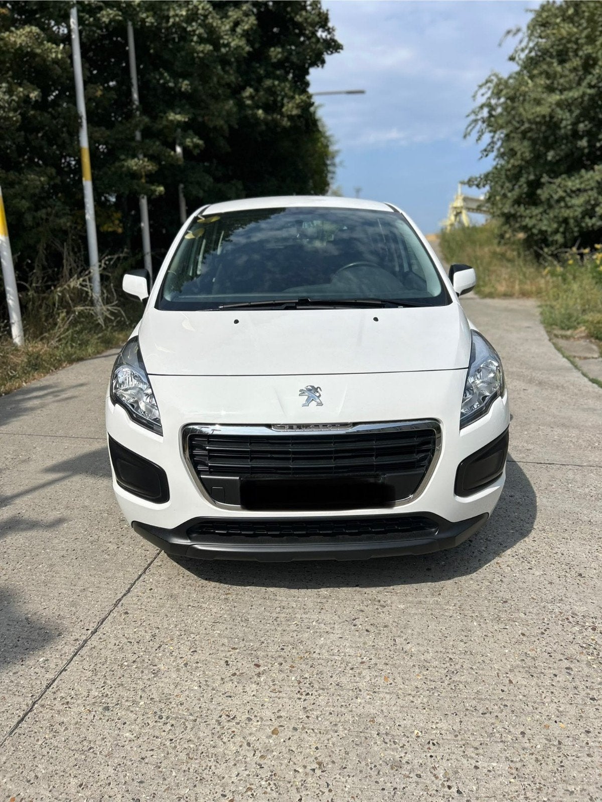 Peugeot 3008 1.6i 2014 130.000km Airco, Auto's, Euro 5, Monovolume, 1600 cc, Wit