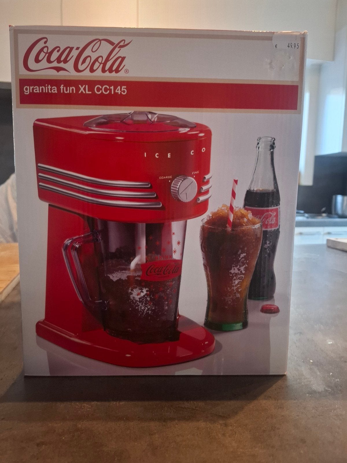 Coca cola fluchy ijsdrinkmaker . Nieuw in doos, Ophalen