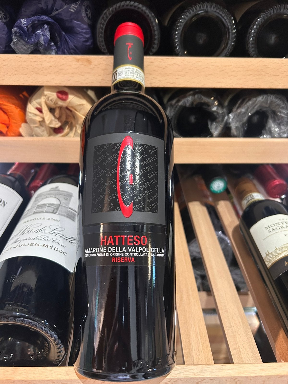 Hatteso 2015 - Garbole - Top Amarone, Collections, Neuf, Enlèvement ou Envoi, Pleine, Vin rouge