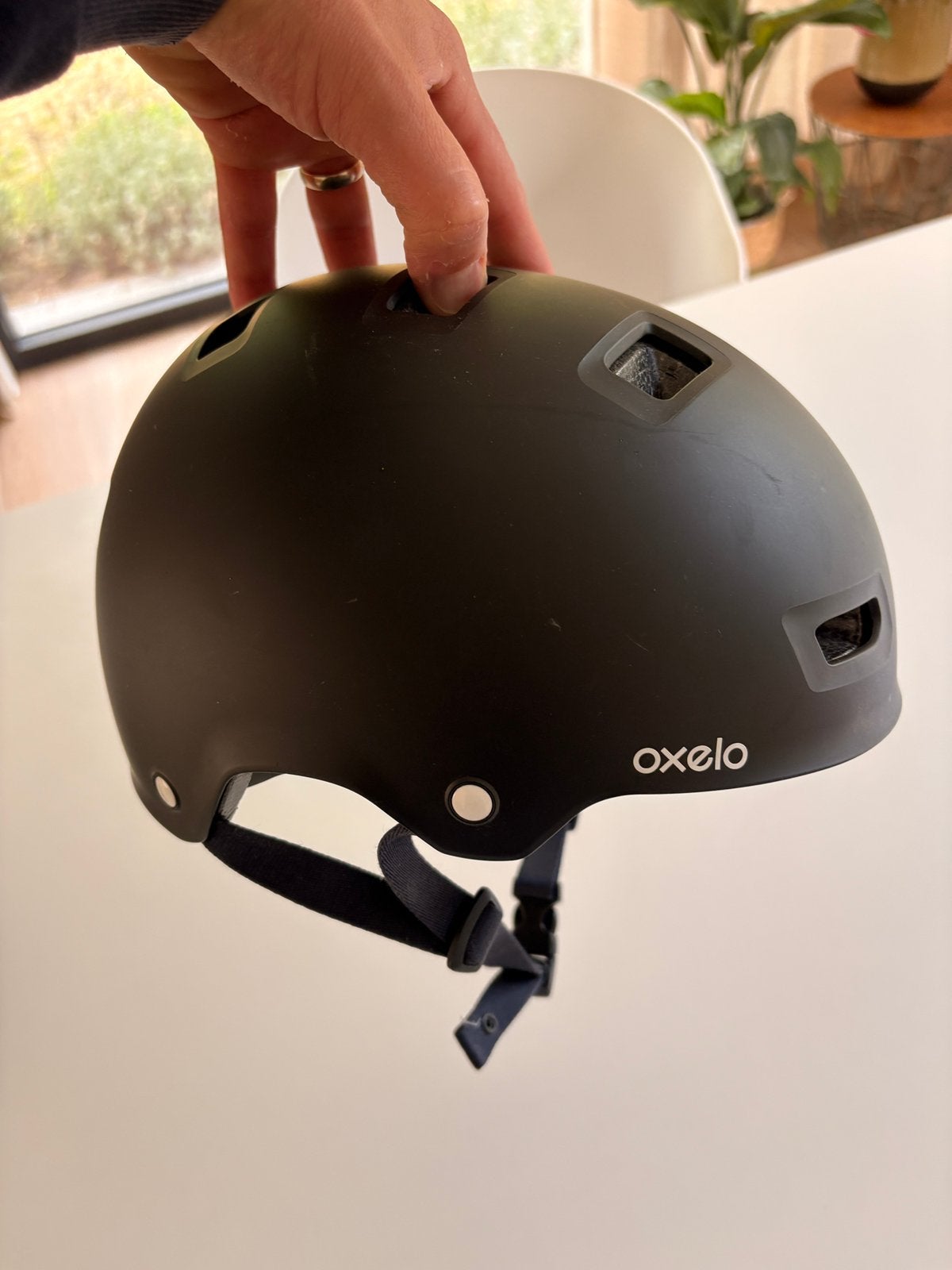 Fietshelm / Skatehelm oxelo, Fietsen en Brommers, Ophalen, Zo goed als nieuw