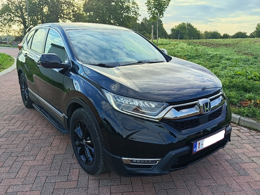 Honda CR-V 2.0 HYBRID Black Edition, Autos, Cuir, Achat, Entretenue par le concessionnaire, Noir