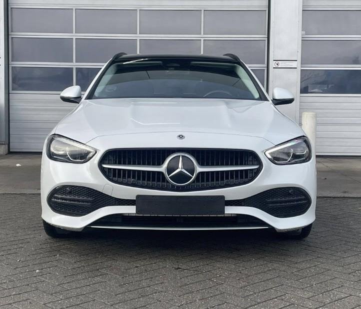Mercedes-Benz C-Klasse 180 Break Luxury Line | Panoramisch D, Auto's, Mercedes-Benz, Automaat, Euro 6, 4 cilinders, Wit