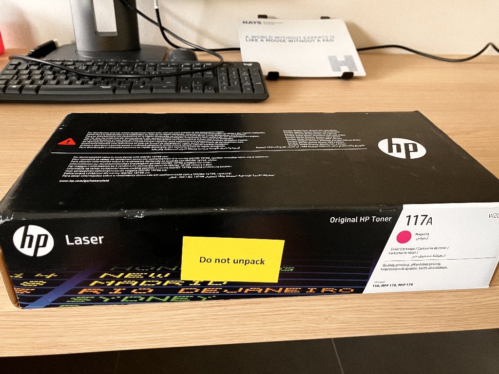 HP 117A Inkt toner - Magenta, Ophalen, Nieuw, Toner, Hp