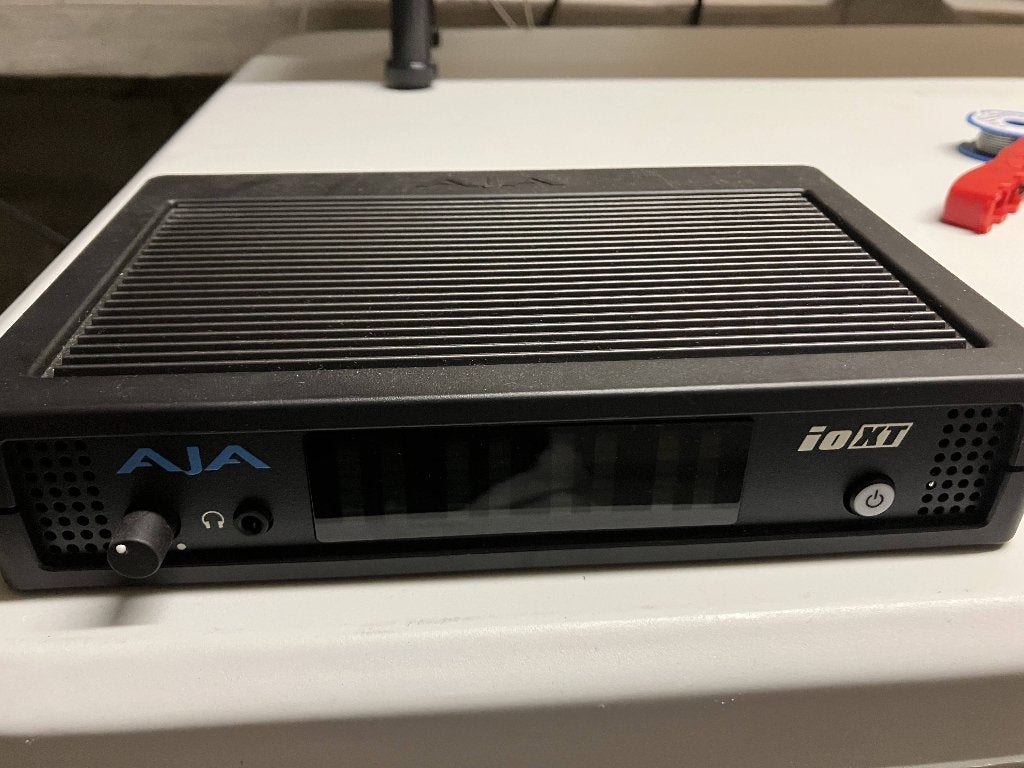 Carte acquisition Aja IO XT, Ophalen, Gebruikt